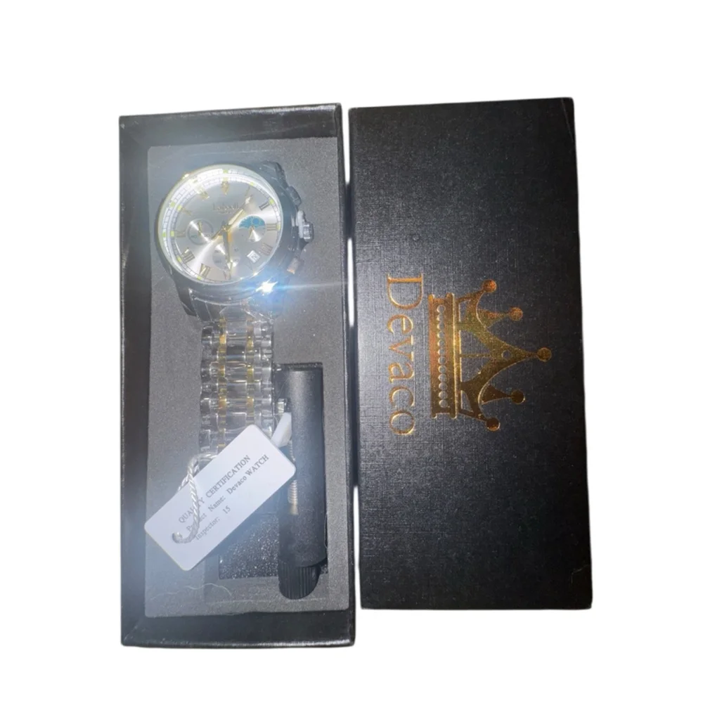 Men's Labaoli Silver & Gold Tone Watch, One Size